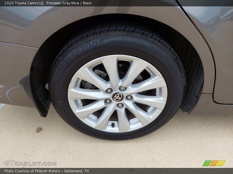 Predawn Gray Mica / Black 2020 Toyota Camry LE