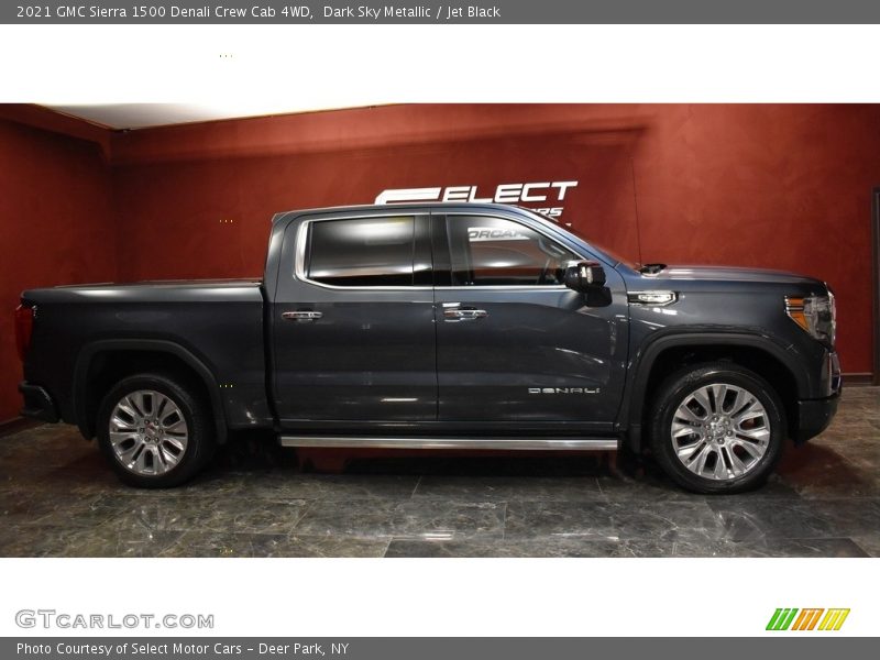 Dark Sky Metallic / Jet Black 2021 GMC Sierra 1500 Denali Crew Cab 4WD