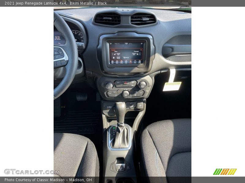 Bikini Metallic / Black 2021 Jeep Renegade Latitude 4x4