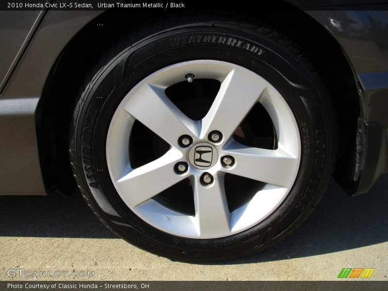 Urban Titanium Metallic / Black 2010 Honda Civic LX-S Sedan