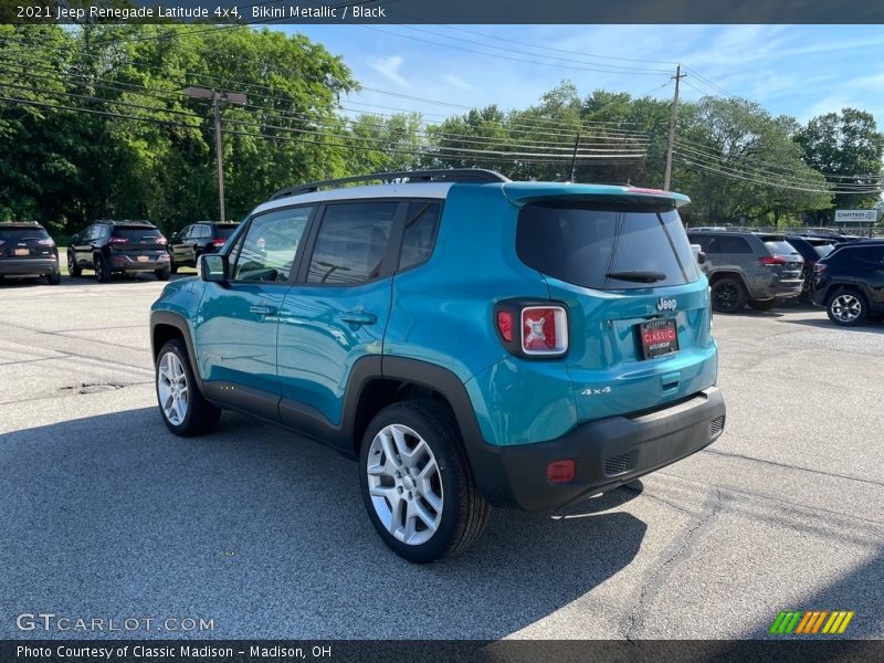 Bikini Metallic / Black 2021 Jeep Renegade Latitude 4x4