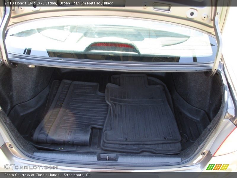 Urban Titanium Metallic / Black 2010 Honda Civic LX-S Sedan