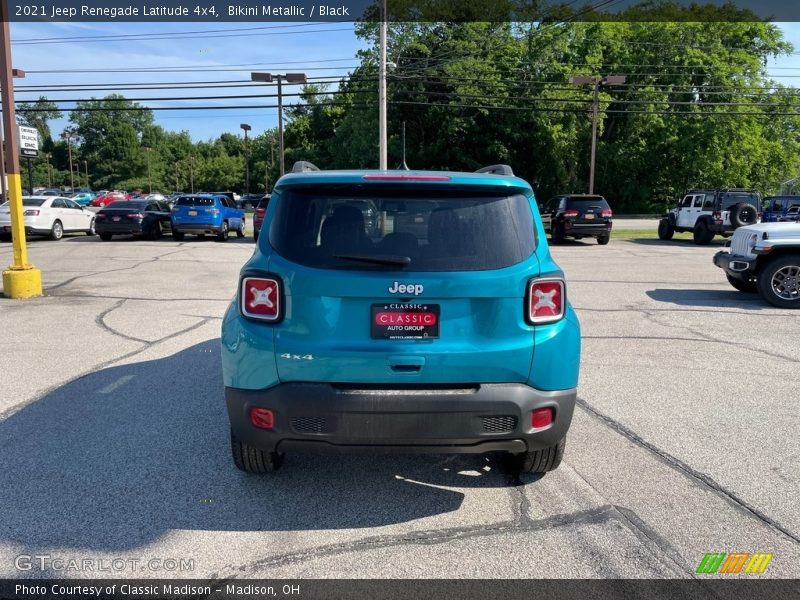 Bikini Metallic / Black 2021 Jeep Renegade Latitude 4x4