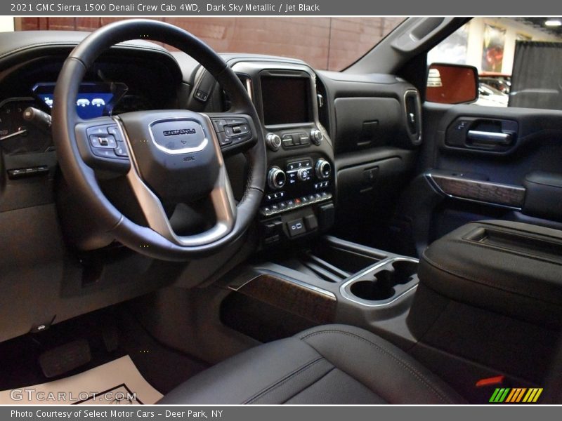 Dark Sky Metallic / Jet Black 2021 GMC Sierra 1500 Denali Crew Cab 4WD