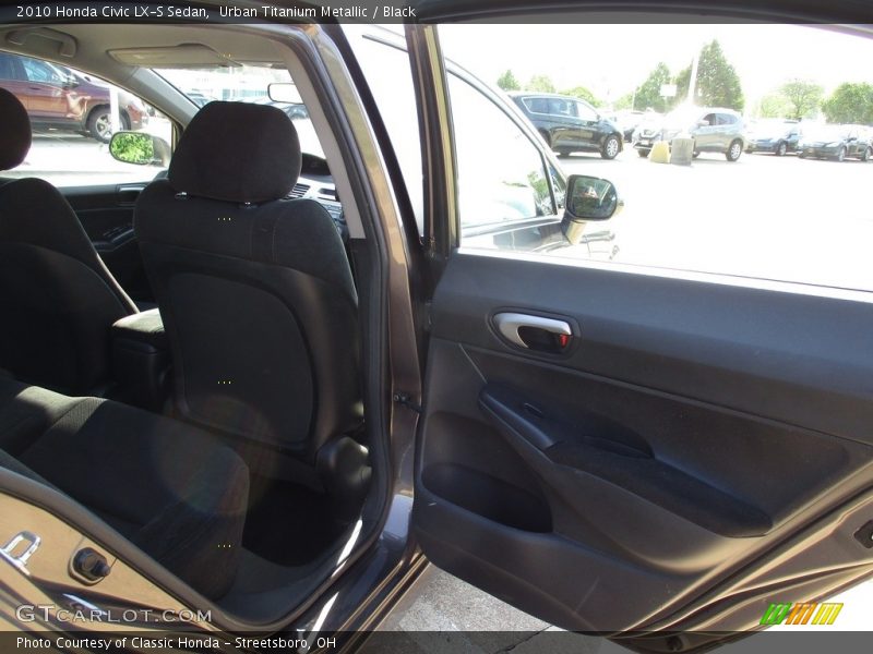 Urban Titanium Metallic / Black 2010 Honda Civic LX-S Sedan