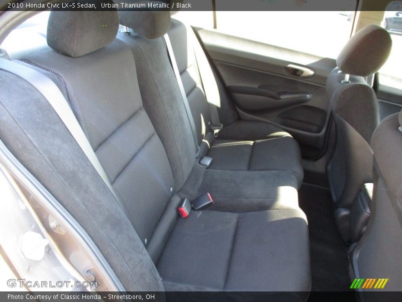 Urban Titanium Metallic / Black 2010 Honda Civic LX-S Sedan