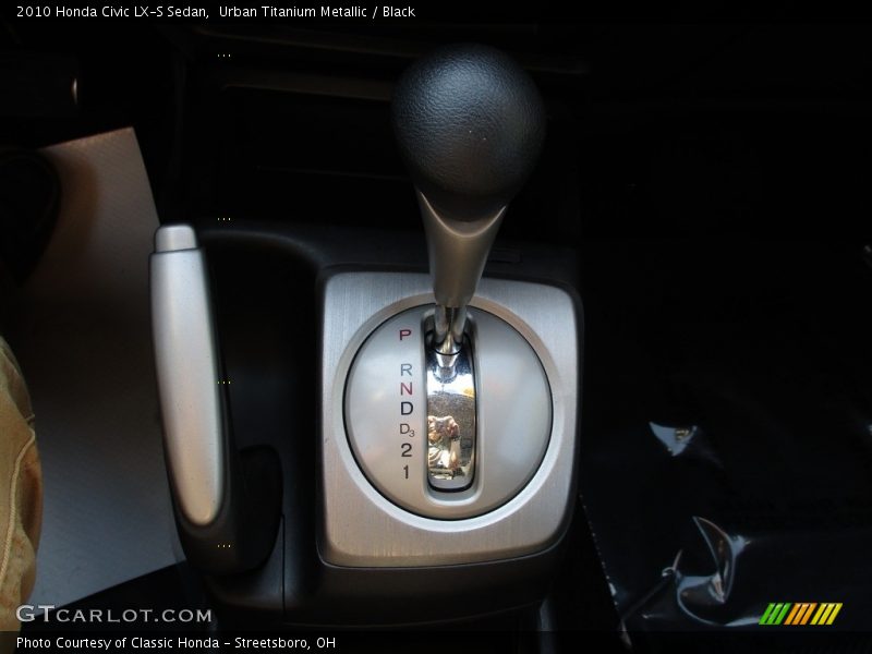 Urban Titanium Metallic / Black 2010 Honda Civic LX-S Sedan