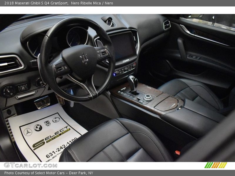 Nero Ribelle Mica / Nero 2018 Maserati Ghibli S Q4 GranSport