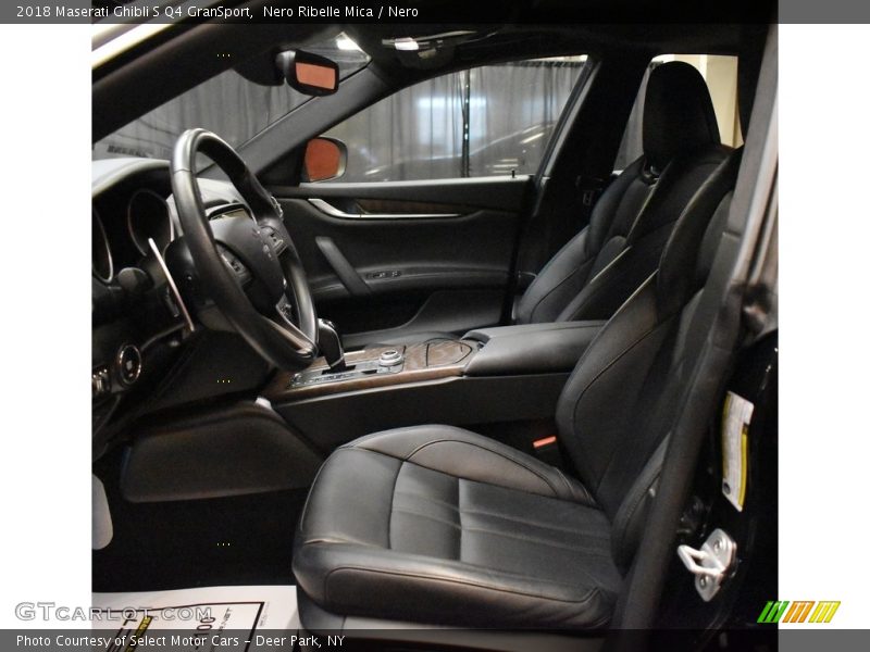 Nero Ribelle Mica / Nero 2018 Maserati Ghibli S Q4 GranSport