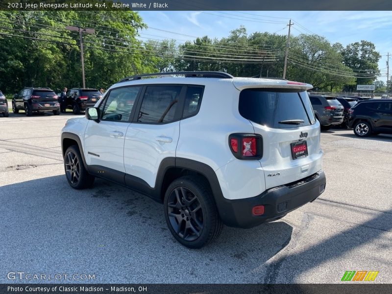 Alpine White / Black 2021 Jeep Renegade Latitude 4x4