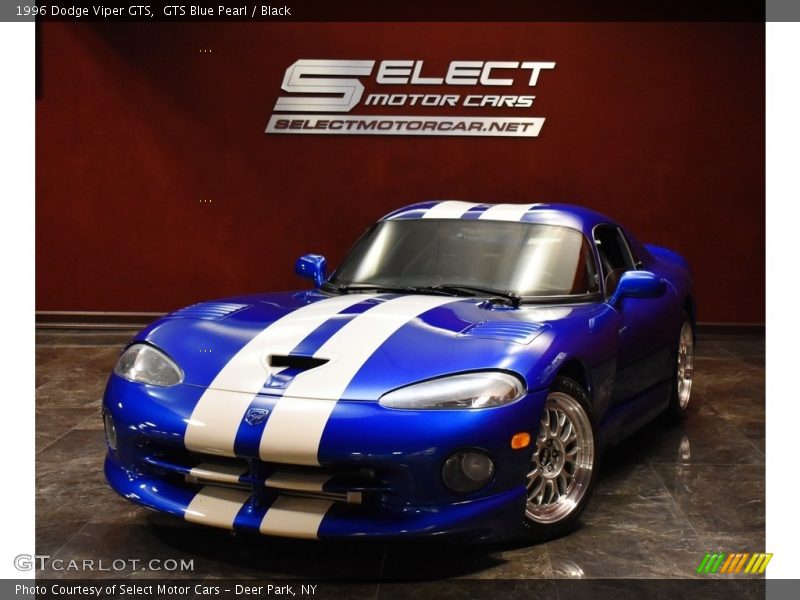 GTS Blue Pearl / Black 1996 Dodge Viper GTS