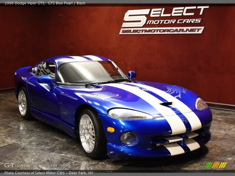 GTS Blue Pearl / Black 1996 Dodge Viper GTS