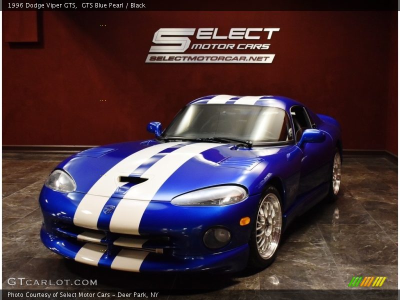 GTS Blue Pearl / Black 1996 Dodge Viper GTS