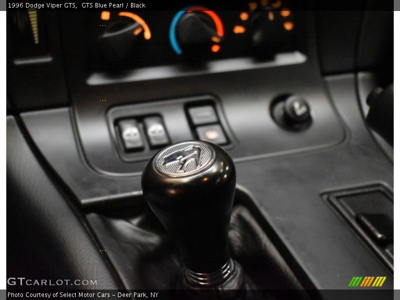 GTS Blue Pearl / Black 1996 Dodge Viper GTS
