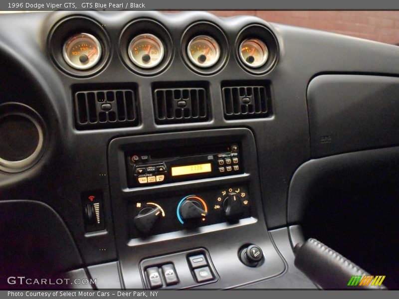 GTS Blue Pearl / Black 1996 Dodge Viper GTS