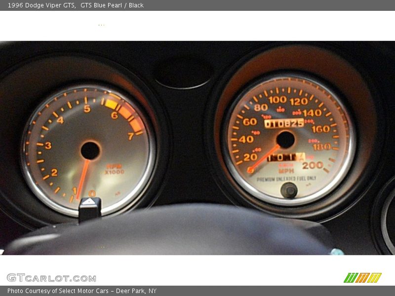 GTS Blue Pearl / Black 1996 Dodge Viper GTS