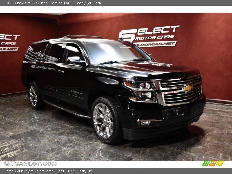 Black / Jet Black 2019 Chevrolet Suburban Premier 4WD