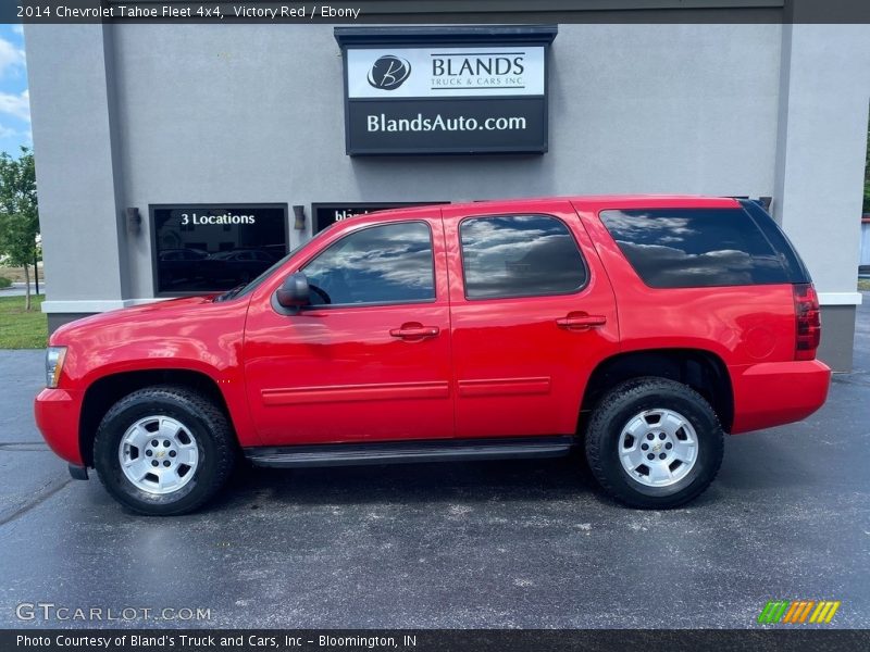 Victory Red / Ebony 2014 Chevrolet Tahoe Fleet 4x4