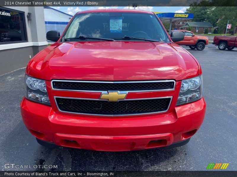 Victory Red / Ebony 2014 Chevrolet Tahoe Fleet 4x4