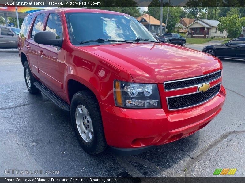 Victory Red / Ebony 2014 Chevrolet Tahoe Fleet 4x4