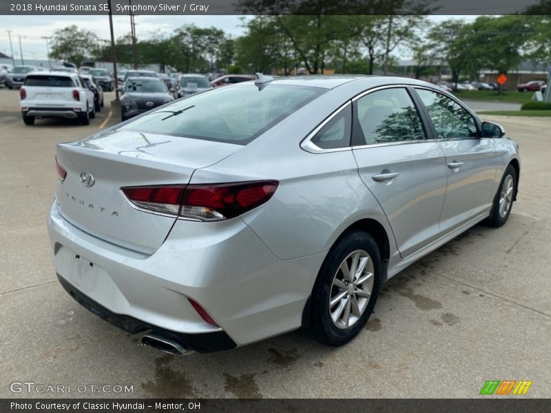 Symphony Silver / Gray 2018 Hyundai Sonata SE