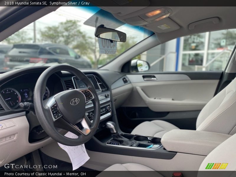 Symphony Silver / Gray 2018 Hyundai Sonata SE