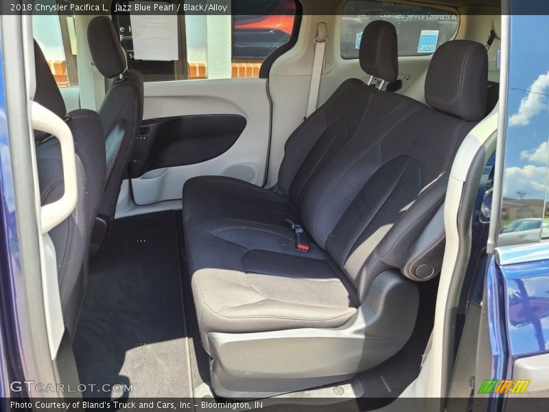 Jazz Blue Pearl / Black/Alloy 2018 Chrysler Pacifica L