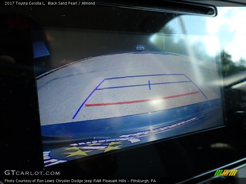 Black Sand Pearl / Almond 2017 Toyota Corolla L