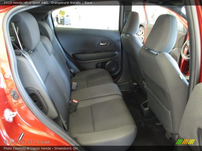 Orangeburst Metallic / Black 2019 Honda HR-V Sport AWD