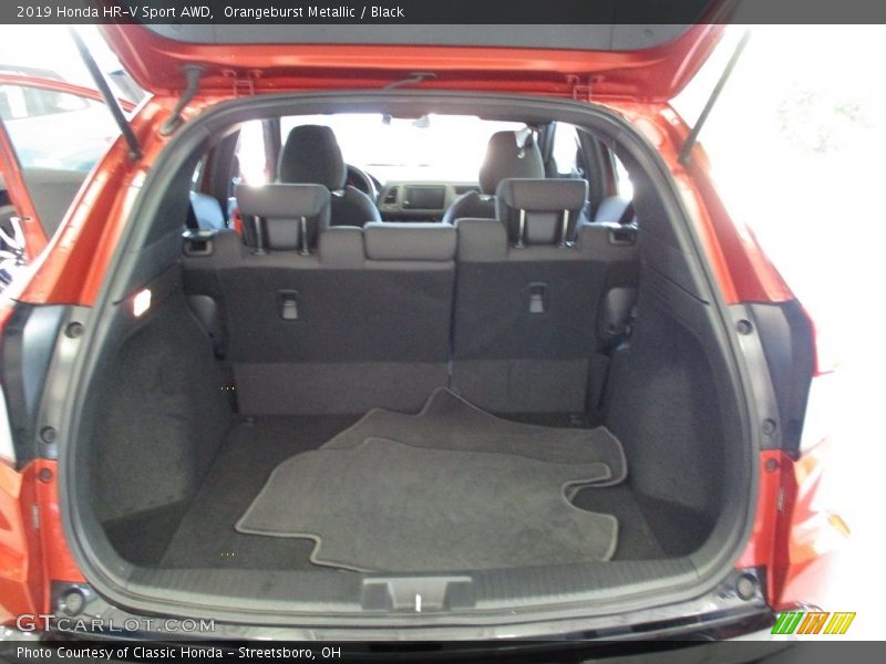 Orangeburst Metallic / Black 2019 Honda HR-V Sport AWD