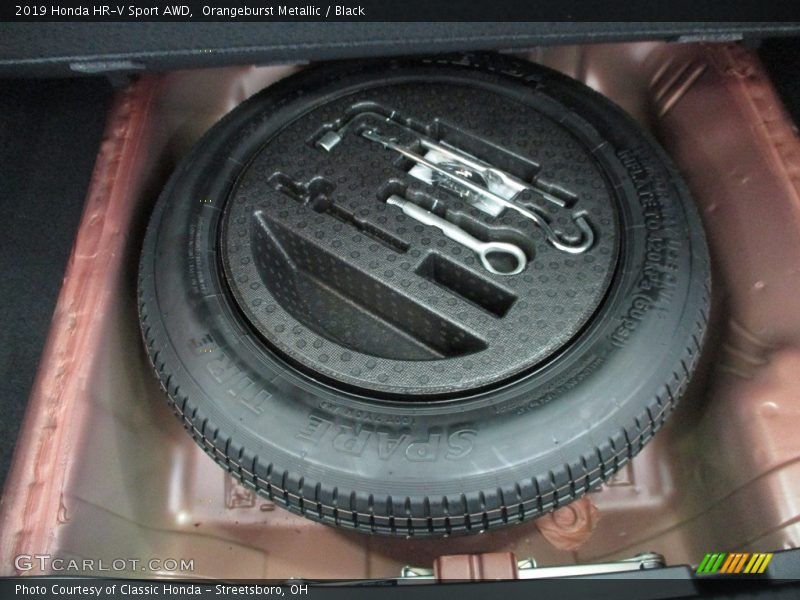 Orangeburst Metallic / Black 2019 Honda HR-V Sport AWD