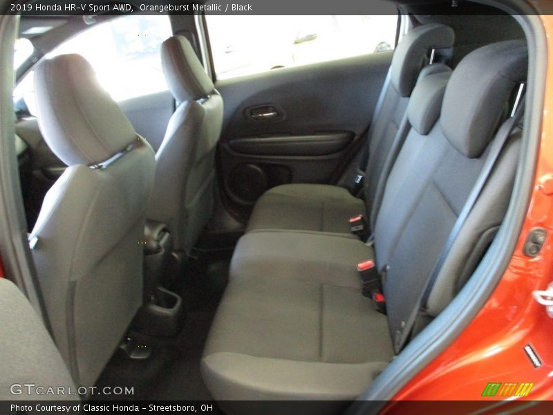 Orangeburst Metallic / Black 2019 Honda HR-V Sport AWD