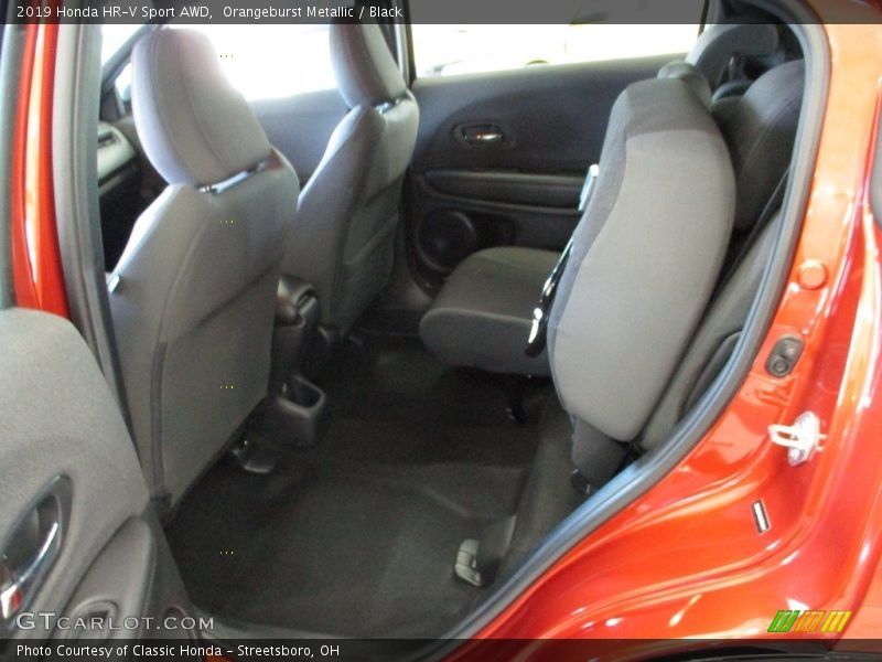 Orangeburst Metallic / Black 2019 Honda HR-V Sport AWD