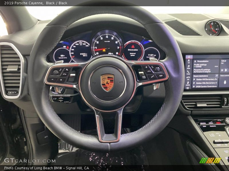  2019 Cayenne  Steering Wheel
