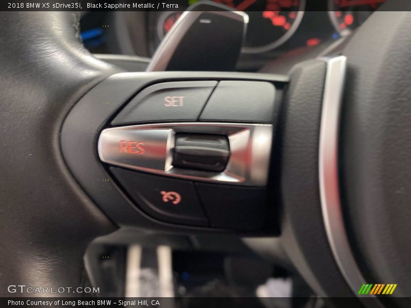 Black Sapphire Metallic / Terra 2018 BMW X5 sDrive35i