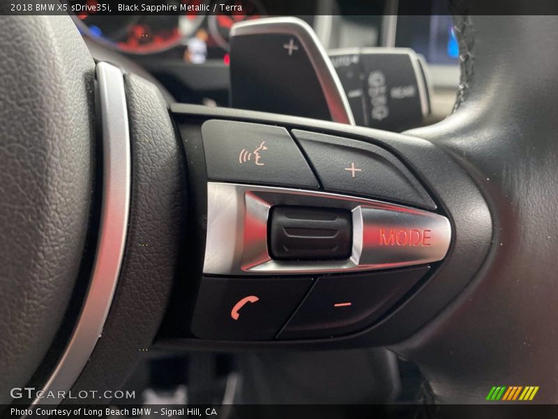 Black Sapphire Metallic / Terra 2018 BMW X5 sDrive35i