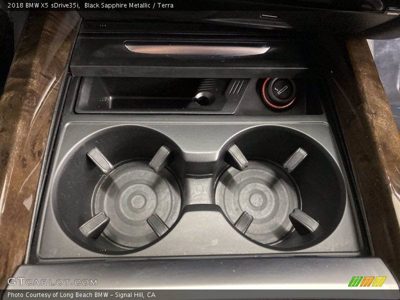 Black Sapphire Metallic / Terra 2018 BMW X5 sDrive35i