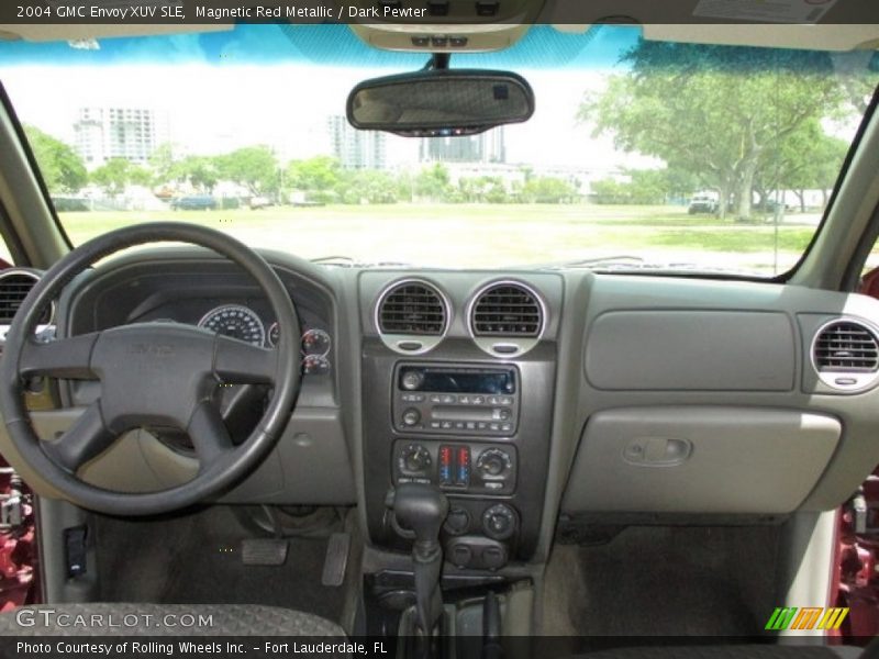 Magnetic Red Metallic / Dark Pewter 2004 GMC Envoy XUV SLE