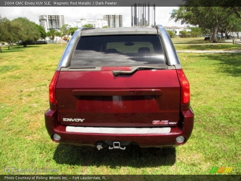 Magnetic Red Metallic / Dark Pewter 2004 GMC Envoy XUV SLE