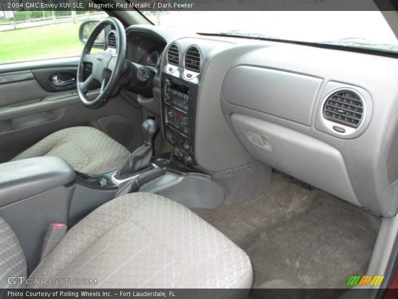 Magnetic Red Metallic / Dark Pewter 2004 GMC Envoy XUV SLE