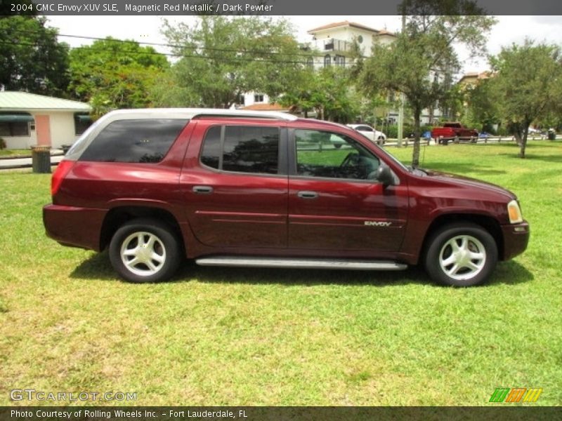 Magnetic Red Metallic / Dark Pewter 2004 GMC Envoy XUV SLE