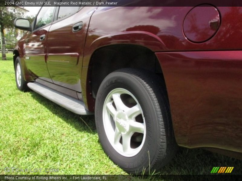 Magnetic Red Metallic / Dark Pewter 2004 GMC Envoy XUV SLE
