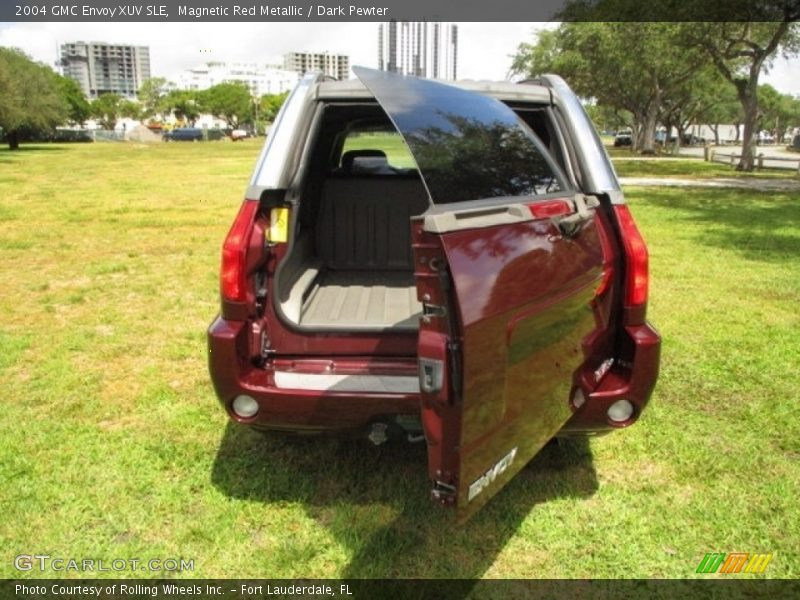 Magnetic Red Metallic / Dark Pewter 2004 GMC Envoy XUV SLE