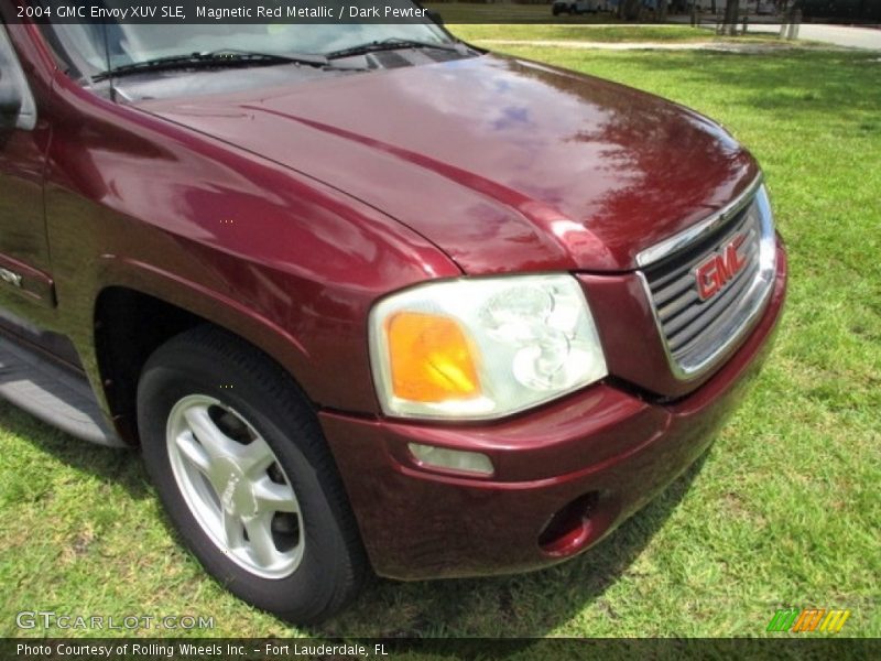 Magnetic Red Metallic / Dark Pewter 2004 GMC Envoy XUV SLE