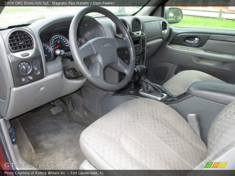 Magnetic Red Metallic / Dark Pewter 2004 GMC Envoy XUV SLE