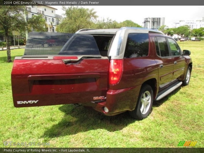 Magnetic Red Metallic / Dark Pewter 2004 GMC Envoy XUV SLE