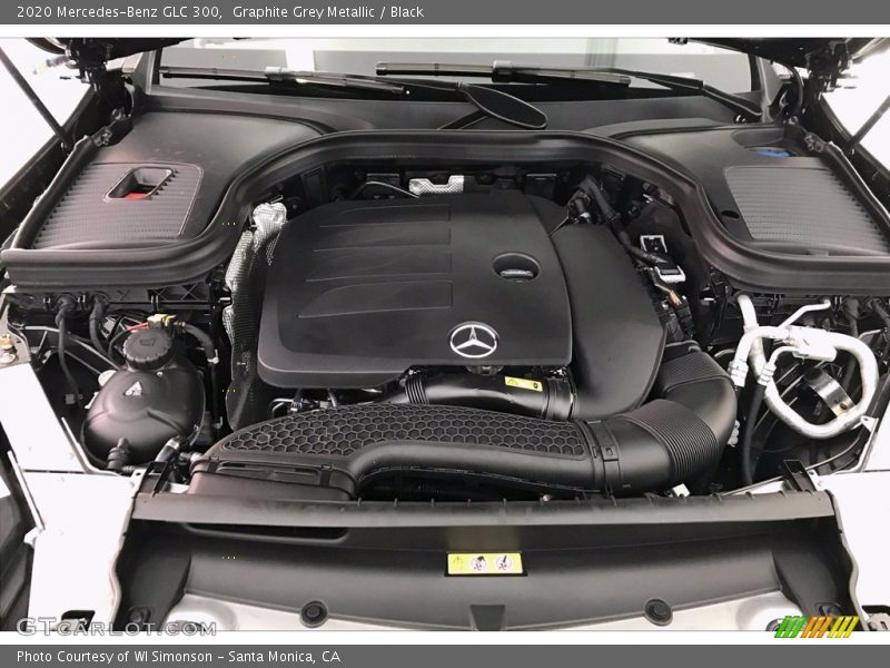 Graphite Grey Metallic / Black 2020 Mercedes-Benz GLC 300