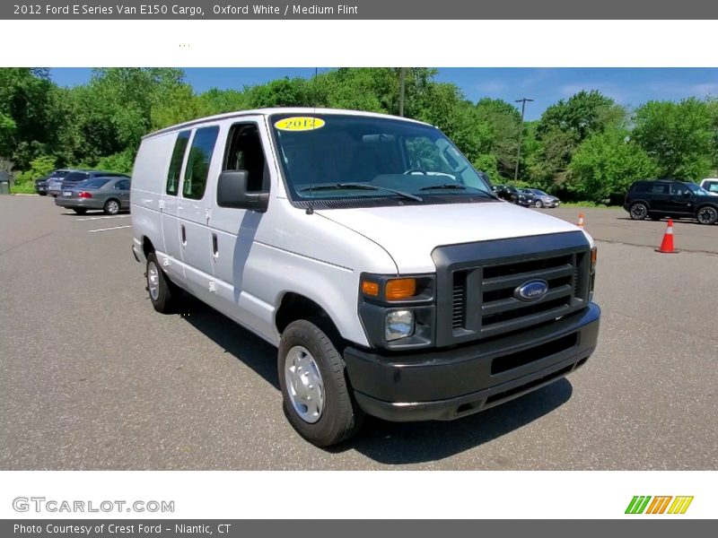Oxford White / Medium Flint 2012 Ford E Series Van E150 Cargo