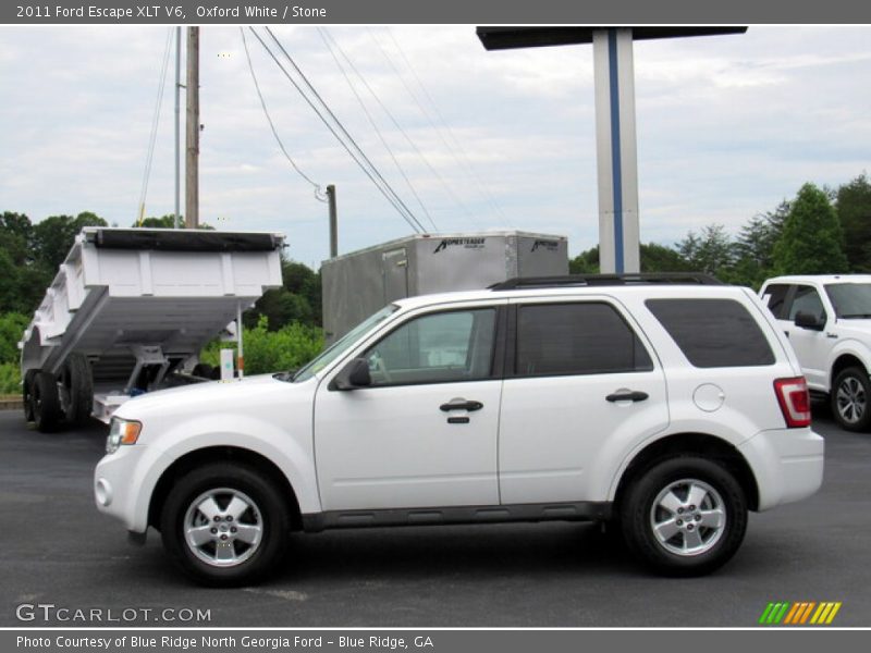 Oxford White / Stone 2011 Ford Escape XLT V6