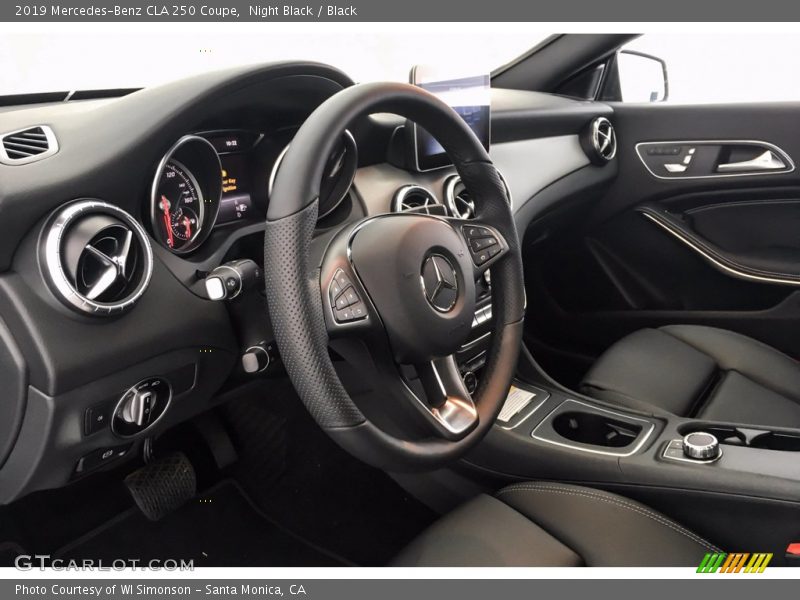 Night Black / Black 2019 Mercedes-Benz CLA 250 Coupe